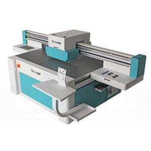 Impressora NovaJet Revolution II -  UV FlatBed 1610 - Epson i1600 (Branco e Verniz Opcionais)